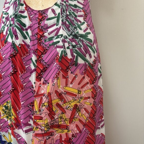 Zac Posen Dress Medium Long Off Shoulder Sweet Heart Neck Keyhole Back Train - Picture 8 of 12